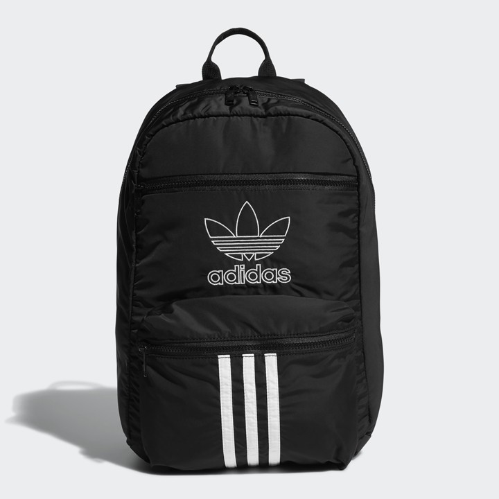 Balo Adidas National 3-Stripes Backpack Black