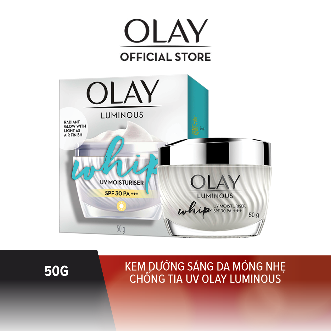 Kem dưỡng sáng da mỏng nhẹ chống tia UV Olay Liminous 50g