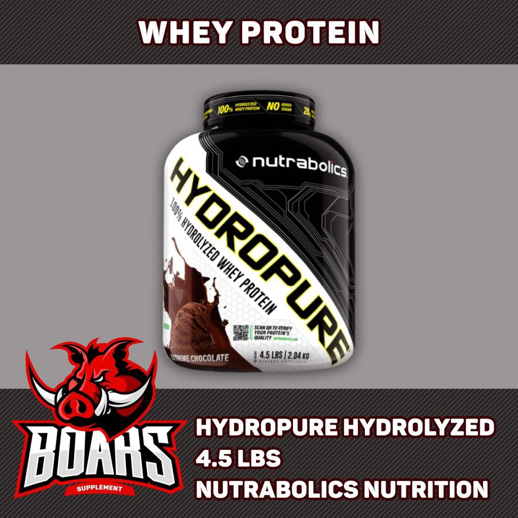 Whey Hydropure - Whey Protein Hydrolyzed Nutrabolic Hydropure 100% thủy phân
