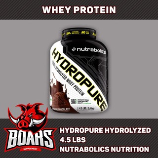 Whey Hydropure - Whey Protein Hydrolyzed Nutrabolic Hydropure 100% thủy phân (4.5 Lbs)