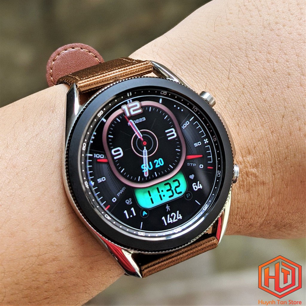 Kính cường lực Samsung Galaxy Watch 3 trong suốt chính hãng GOR vát 2,5D