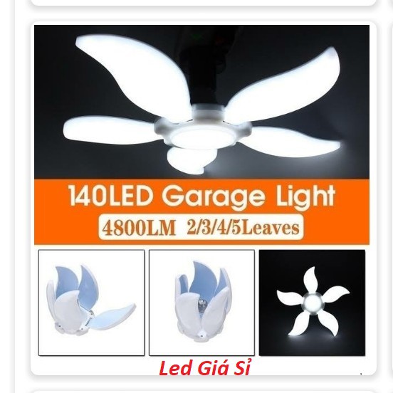 Bóng đèn led 5 cánh  siêu sáng tiết kiệm điện 75W