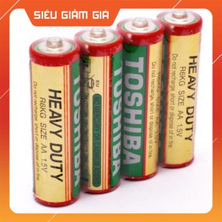 [sỉ ib] Vỉ 4 viên pin tiểu Toshiba loại AA