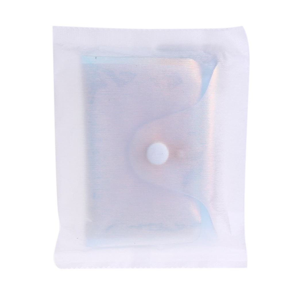 Bóp 20 ngăn đựng thẻ đa năng thiết kế màu hologram