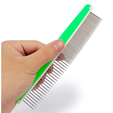 Lược chải 2 màu chải lông cho chó mèo - Lược lấy lông rụng cho pet - PET&amp;JOI