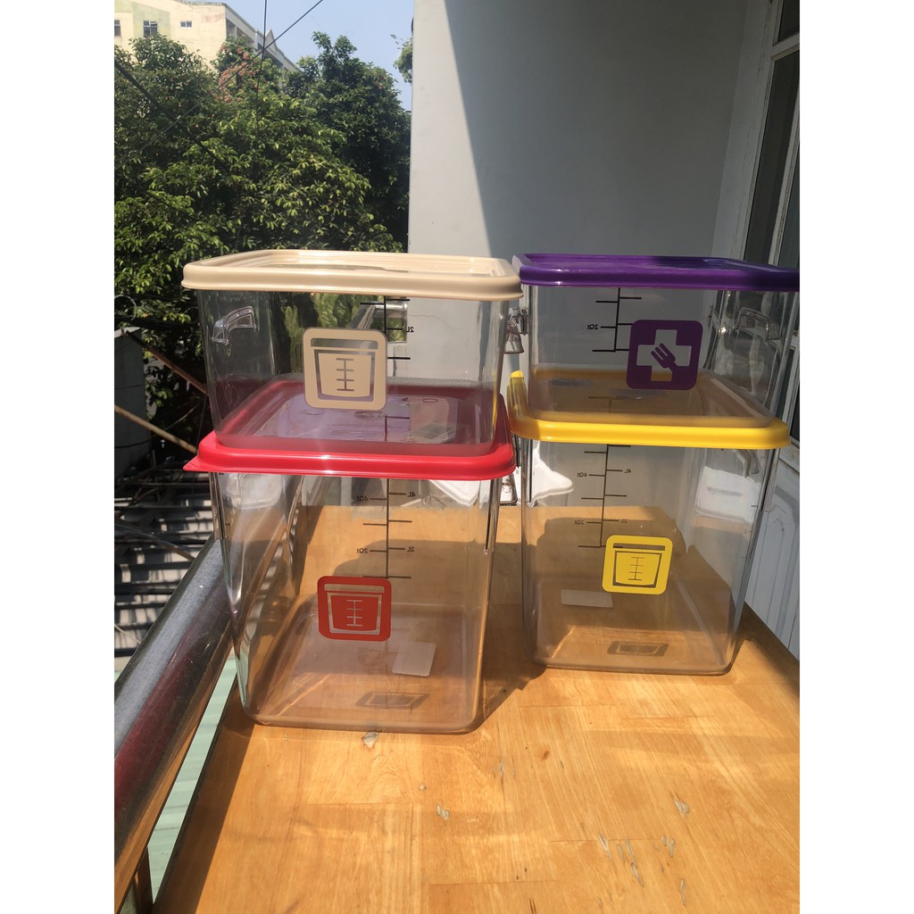 HỘP NHỰA CAO CẤP RUBBERMAID (CHÍNH HÃNG) NHIỀU KÍCH THƯỚC - SKU: FG630200/400/600/800/FG650900WHT | BigBuy360 - bigbuy360.vn