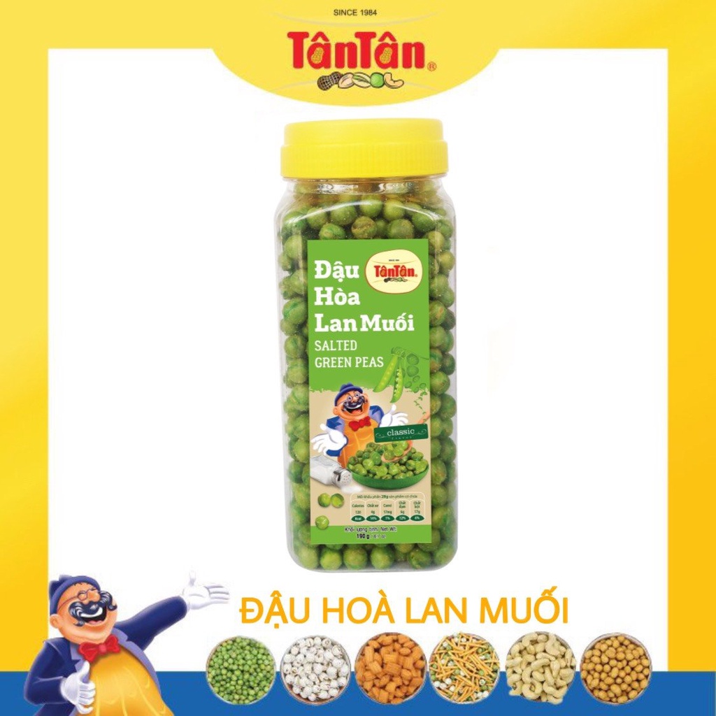 Đậu hòa lan muối Tân Tân - 190g