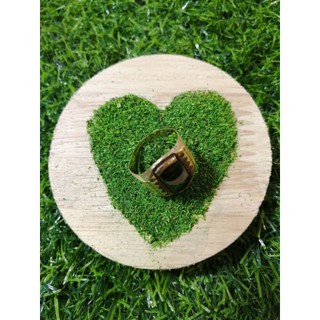 Đế gỗ khảm cỏ hình trái tim đủ size