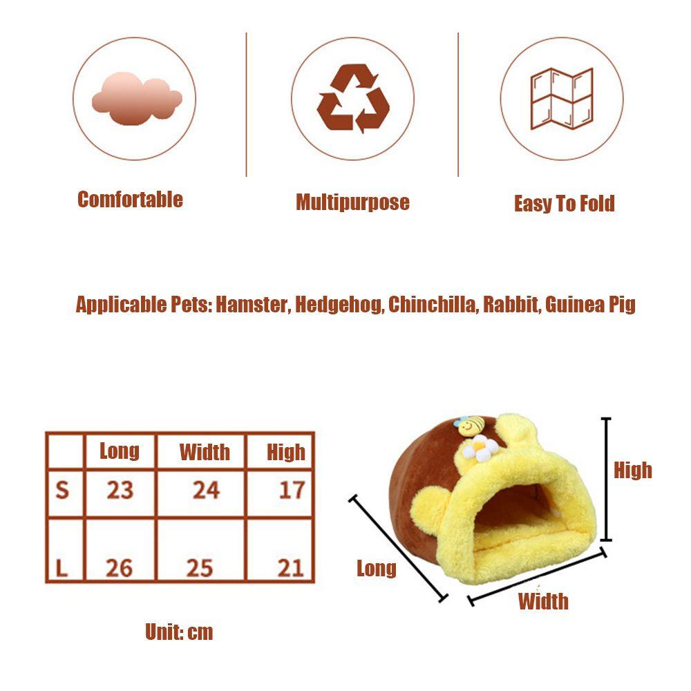 LAYOR1 Túi Ngủ Bằng Vải Bông Thoải Mái Cho Thú Cưng