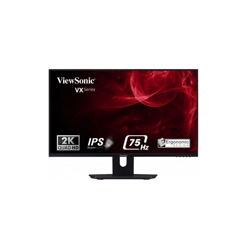 Màn hình máy tính ViewSonic VX2480-2K-SHD/ 24 inch QHD IPS/ 75Hz/ 3Yrs - Bảo hành chính hãng 3 năm