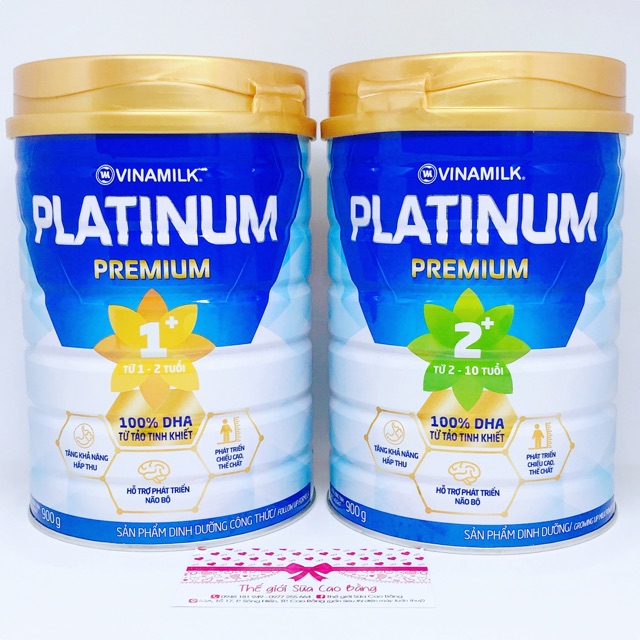 Sữa bột Vinamilk Platium Premium 900g