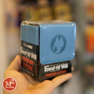 Hộp đựng bài Yugioh -Ultra Pro Force of Will - Water Magic Stone Flip Deck Box