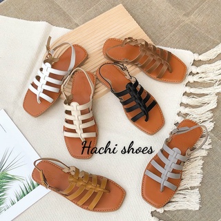 Sandal bệt nữ dây đan đế không trơn B229