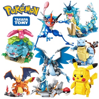 Mới Bộ Đồ Chơi Lắp Ráp Mô Hình Pokemon Greninja Mewtwo Charizard Venusaur