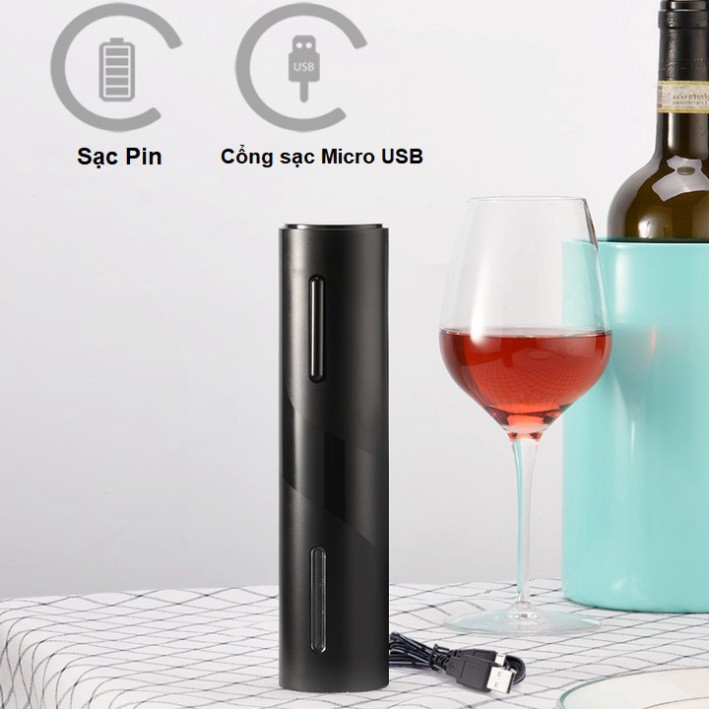 Sản Phẩm Máy mở nắp chai rượu vang tự động HES-008 .
