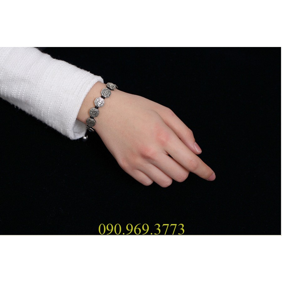 LẮC TAY BÁT BẢO - CHÙY KIM CANG PHẬT GIÁO TÂY TẠNG - LT111