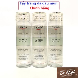 Nước tẩy trang Cho Da Mụn EUCERIN Pro Acne acne  & Make Up Cleansing Water 200ml