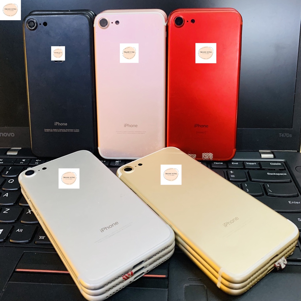 Vỏ zin thay thế dành cho 7G trắng, vàng, đen, hồng, đỏ