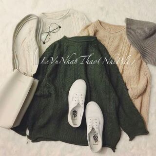 Áo len thừng hàng quảng châu cao cấp