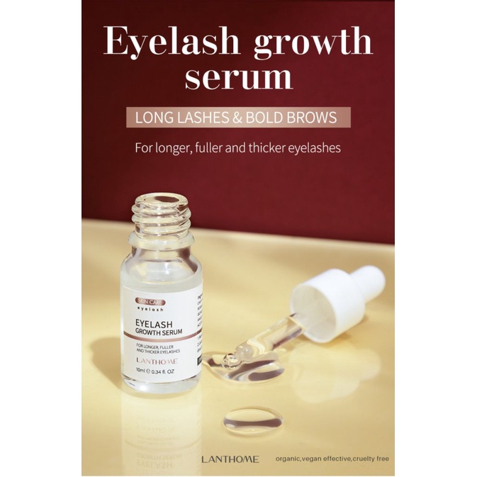 ❥ Serum Nuôi Dưỡng Mi Dạng Lỏng Nhẹ Dịu 2022-Lanhome 10ml ♡ | BigBuy360 - bigbuy360.vn