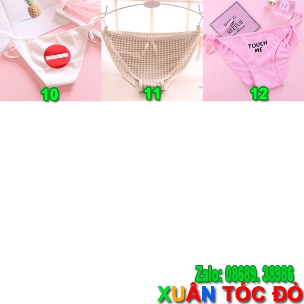 SỈ ZALO RẺ HƠN NHIỀU_ Quần Lót Buộc Dây Nhiều Kiểu Siêu Kute Mới H008 | BigBuy360 - bigbuy360.vn