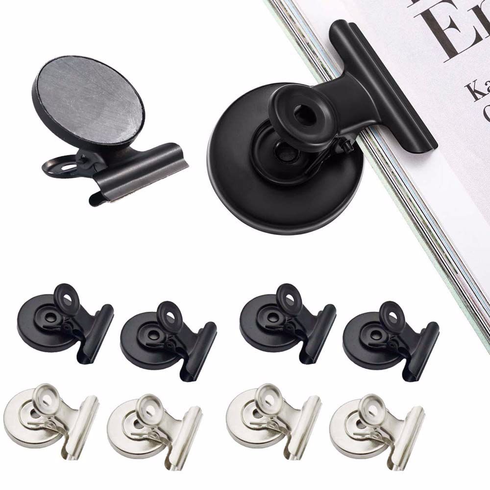 Kẹp nam châm Dola Home từ tính đính tài liệu, note, giấy ghi chú, lịch làm việc - Phụ kiện bảng Pegboard kim loại