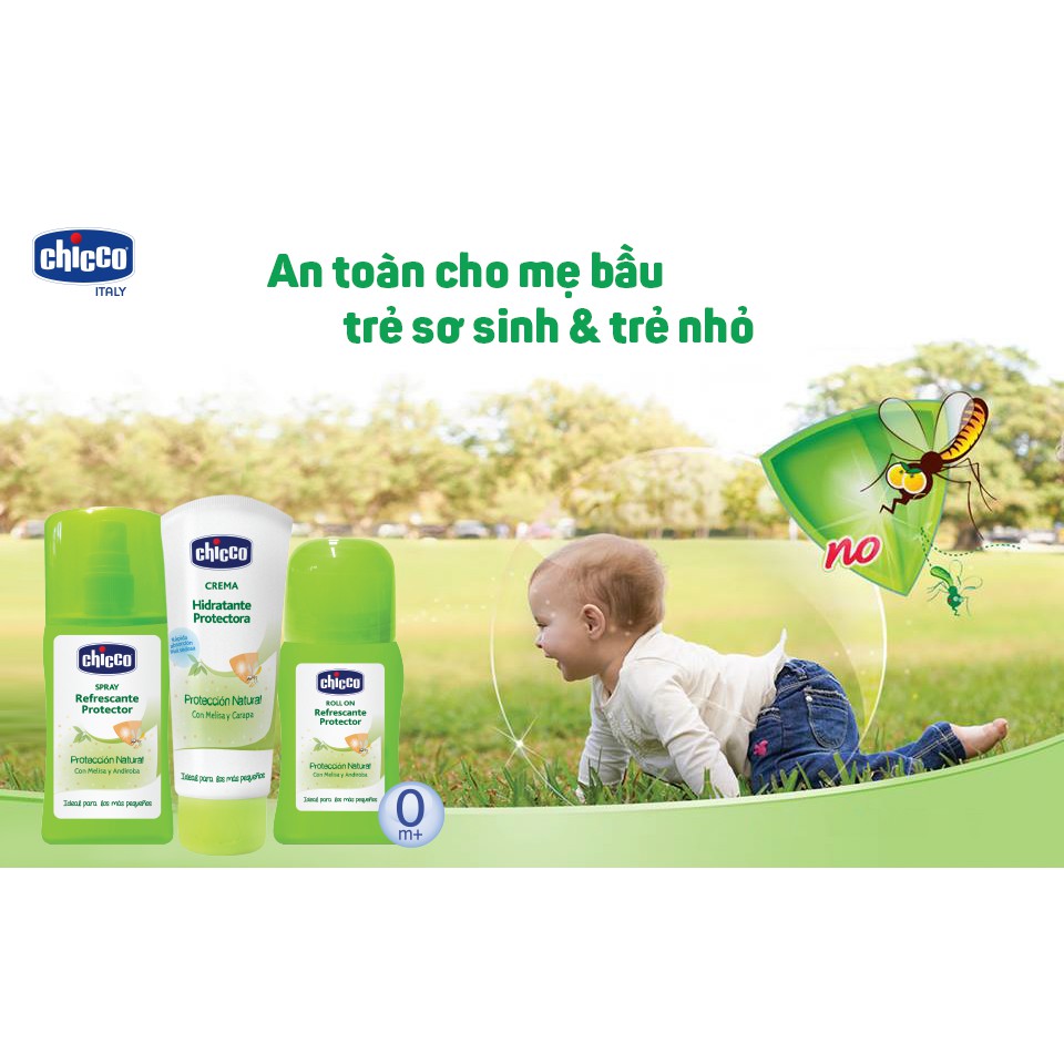 Xịt/kem/lăn chống muỗi và côn trùng đốt Chicco