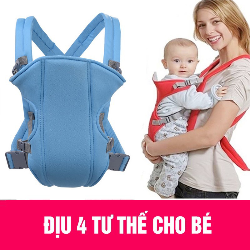 Đai Xe Máy Địu 4 Tư Thế Cho Bé (An Toàn Chắc Chắn Chất Liệu Đẹp)