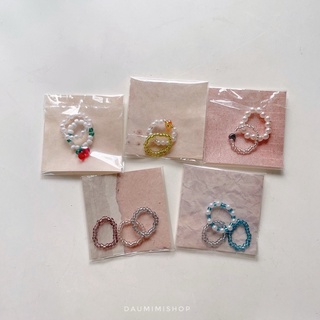 bộ 7 chiếc nhẫn ngẫu nhiên