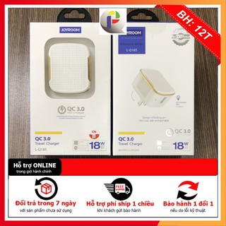 (Chính hãng) Củ sạc nhanh Qualcomm 3.0 18W chất lượng cao Joyroom L-Q18S