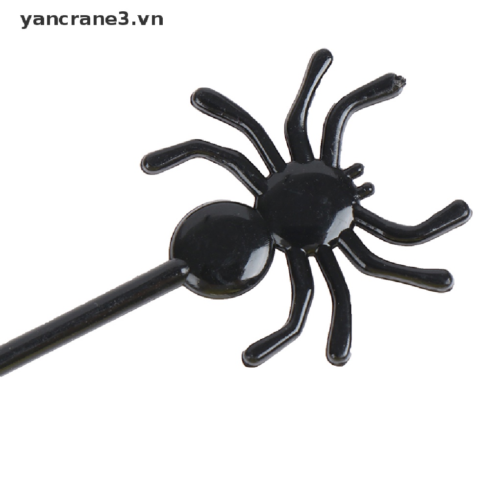 Set 10 Nĩa Ăn Trái Cây Họa Tiết Halloween Cho Bé yancrane3.vn