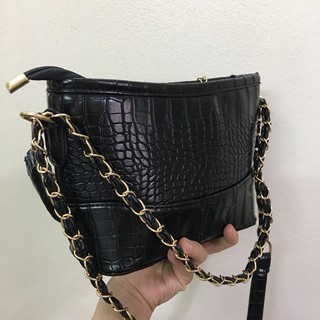 (Giá Sỉ)Túi Hobo vân rắn da bóng cực sang