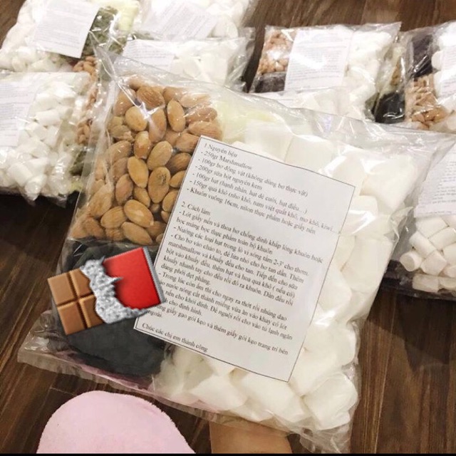 Set tự làm bánh nougat