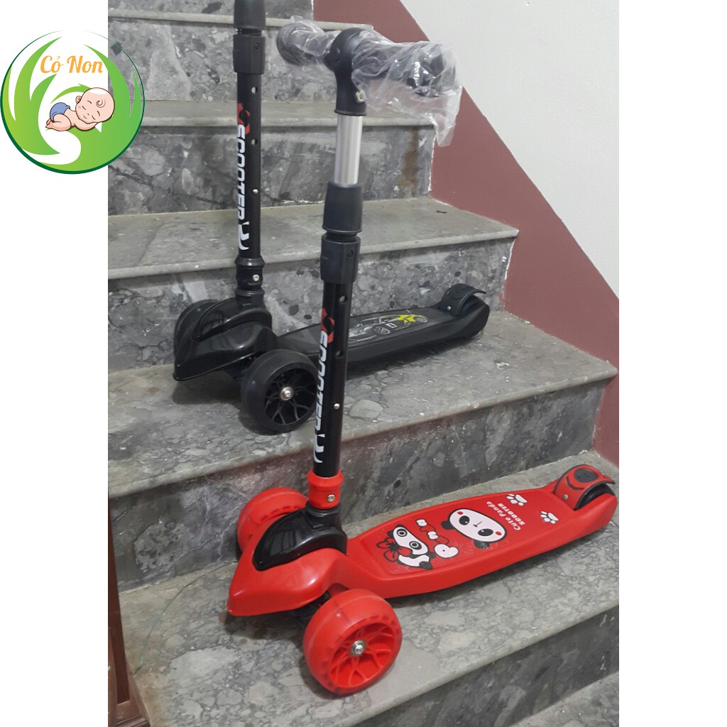 Xe Scooter Sk-808 3 bánh phát sáng size lớn cho bé