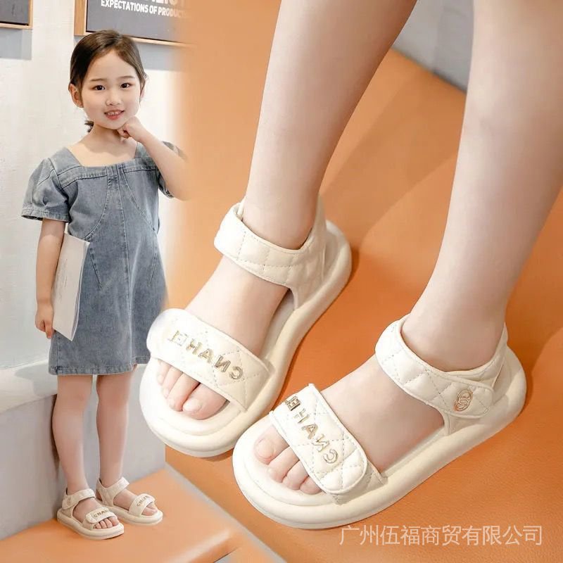 Giày Sandal Chống Trượt Thời Trang Mùa Hè Phong Cách Công Chúa Kiểu Mới 2022 Cho Bé Gái