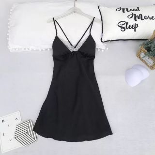 Váy ngủ lụa QC