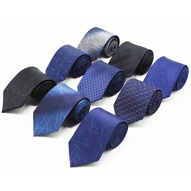 Cà vạt màu xanh bản 6cm, 7cm, 8cm phong cách thời trang, cravat chú rể, công sở, dự tiệc, chụp ảnh
