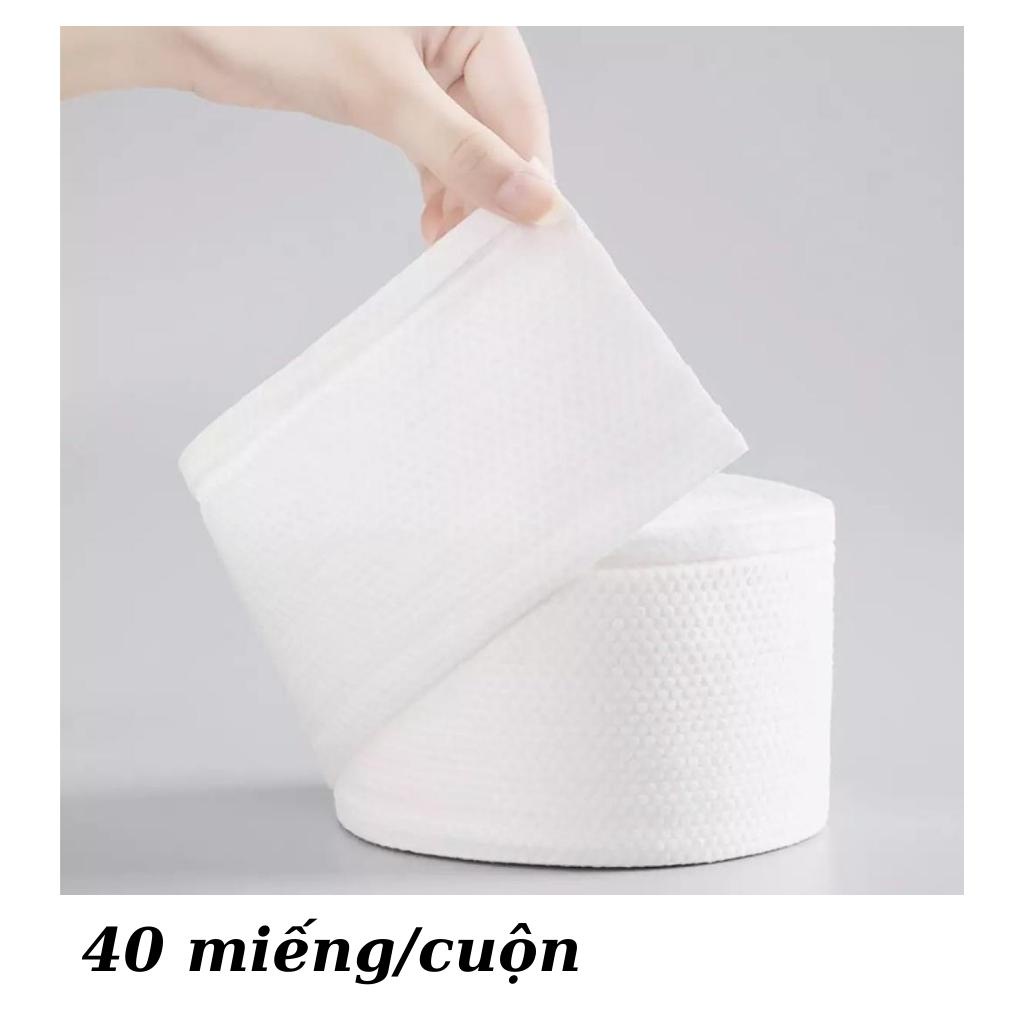 Khăn Giấy Khô Cotton Lau Mặt Tẩy Trang Dùng Một Lần Mềm Mại Lau Khô Lau Ướt XISHAN NAINAI Xanh Đa Năng Cao Cấp Siêu Thấm