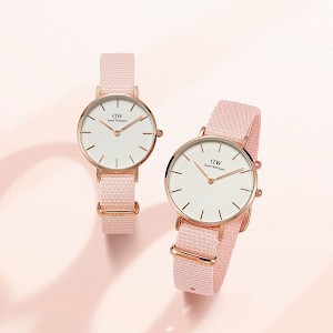 [GIAMGIA📢] 🎊 Đồng hồ UNISEX DW Petite Rosewater Dây Vải NATO chính hãng 100% - bảo hành TRỌN ĐỜI, có box, túi 💖