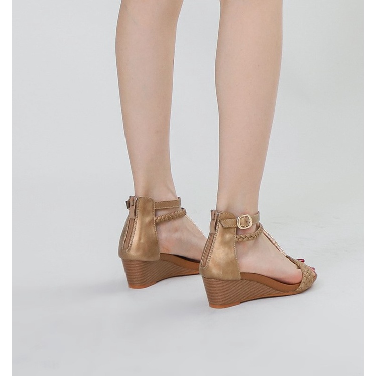 [Chính hãng XiangLV - Sẵn ] Giày sandal chiến binh boho đế xuồng quai bính siêu phẩm cao cấp nội địa Trung FULLBOX - N29