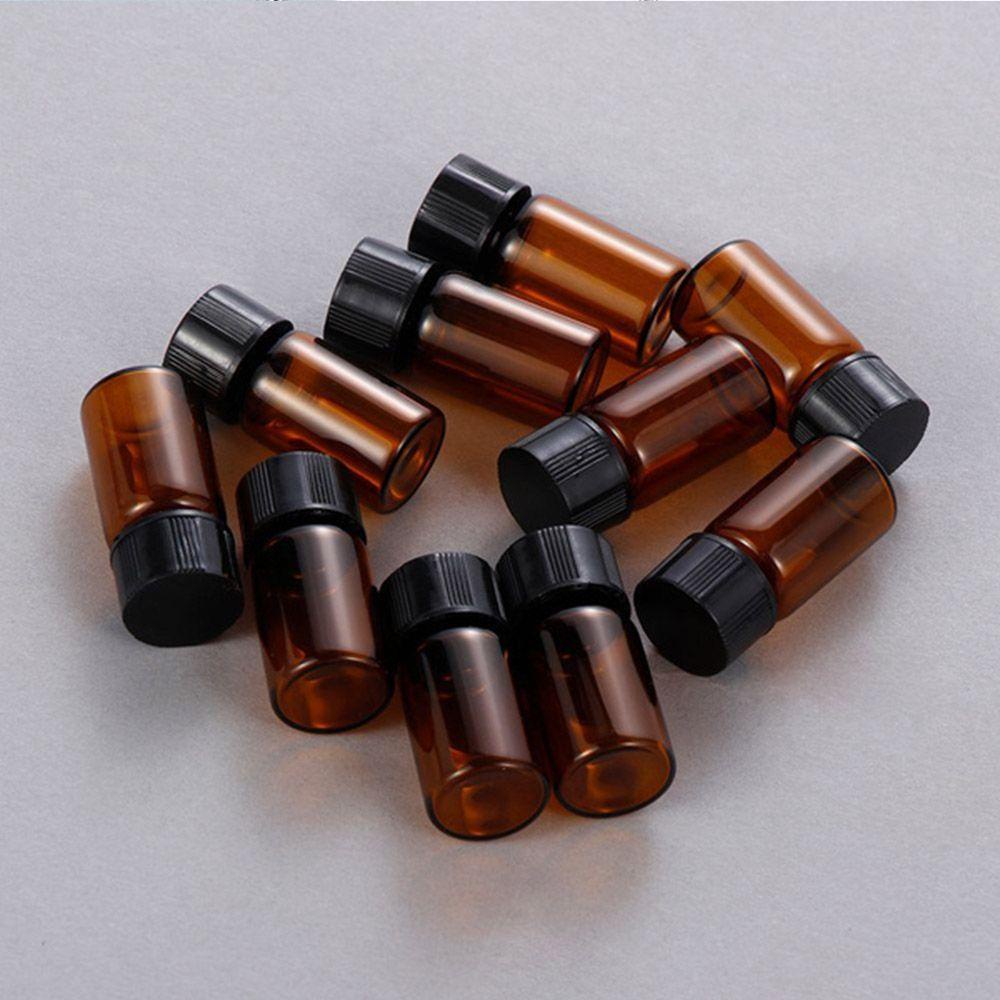 Chai Thủy Tinh Đựng Mỹ Phẩm 3ml Chống Rò Rỉ Tiện Dụng Khi Đi Du Lịch