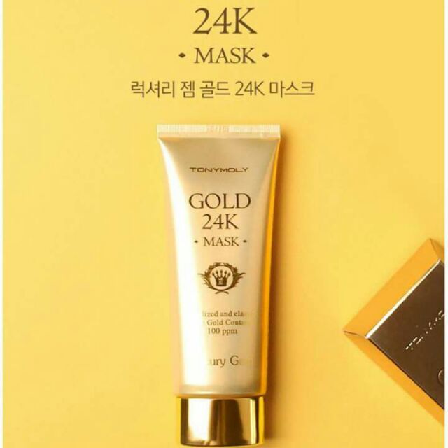 Mặt nạ vàng Tonymoly Luxury Gem Gold 24K Mask