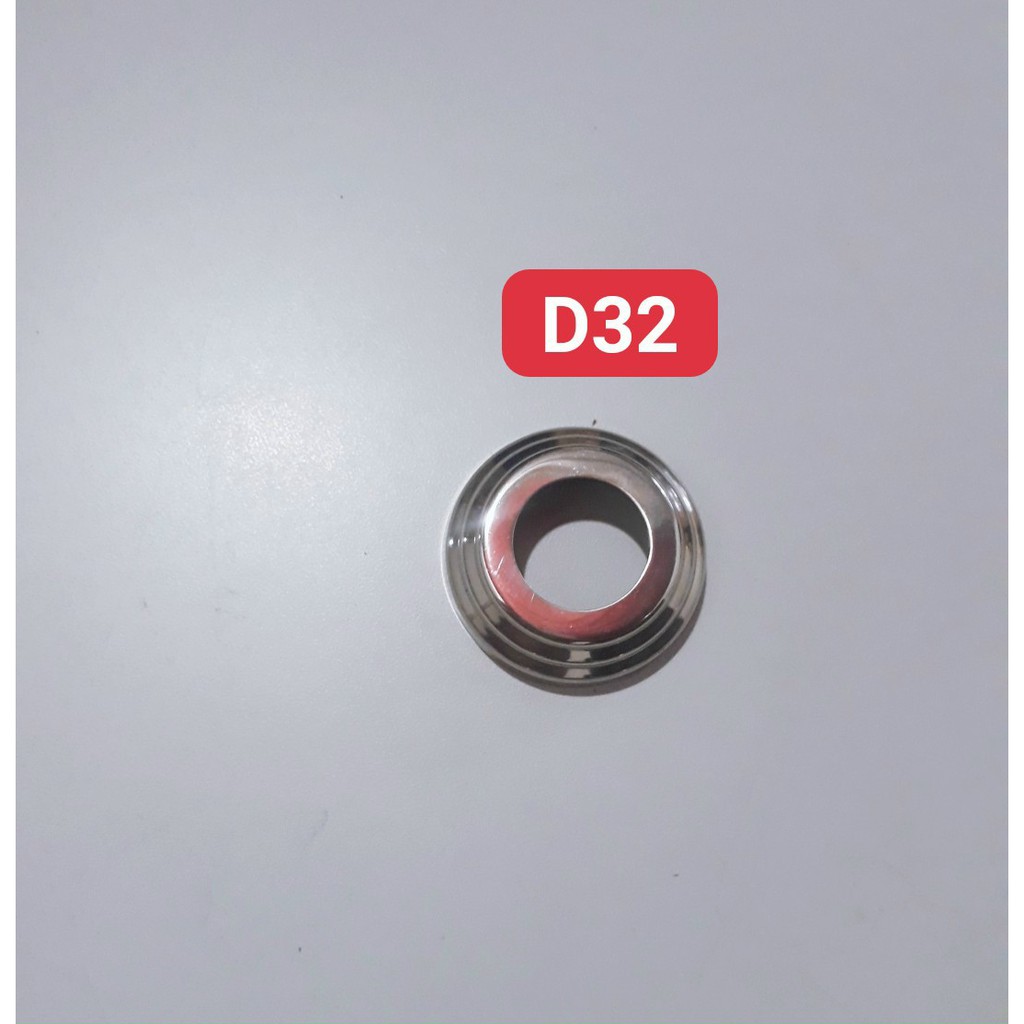 10 CÁI CHÂN ĐẾ INOX 304 KT D16-D19-D22-D25-D32-D38-D42-D51-D60-D63-D76-D90-D102-D114