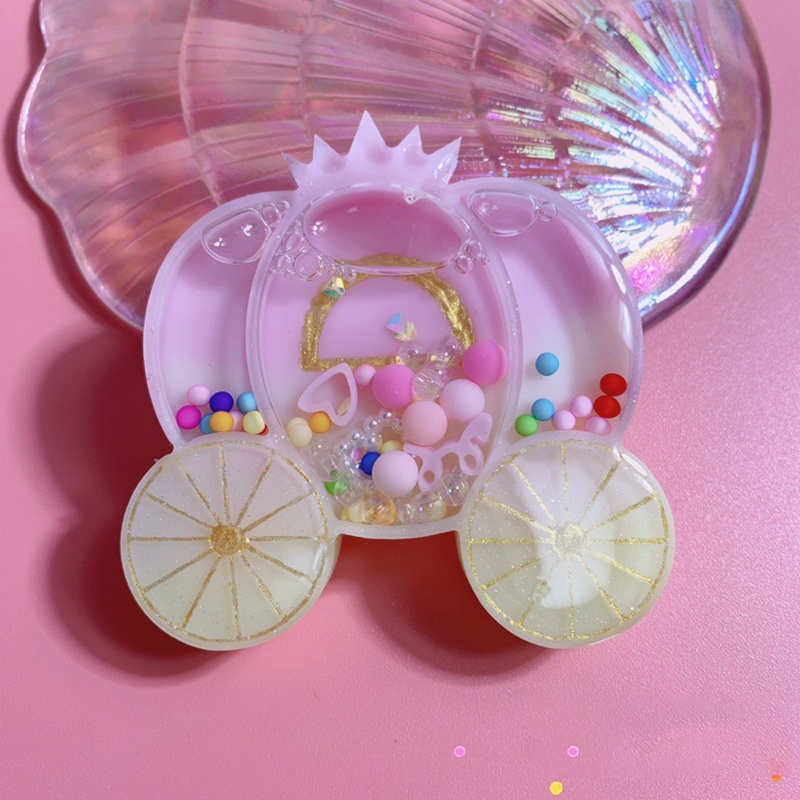 Khuôn Silicone Làm Móc Khóa Hình Bí Ngô / Xe Hơi