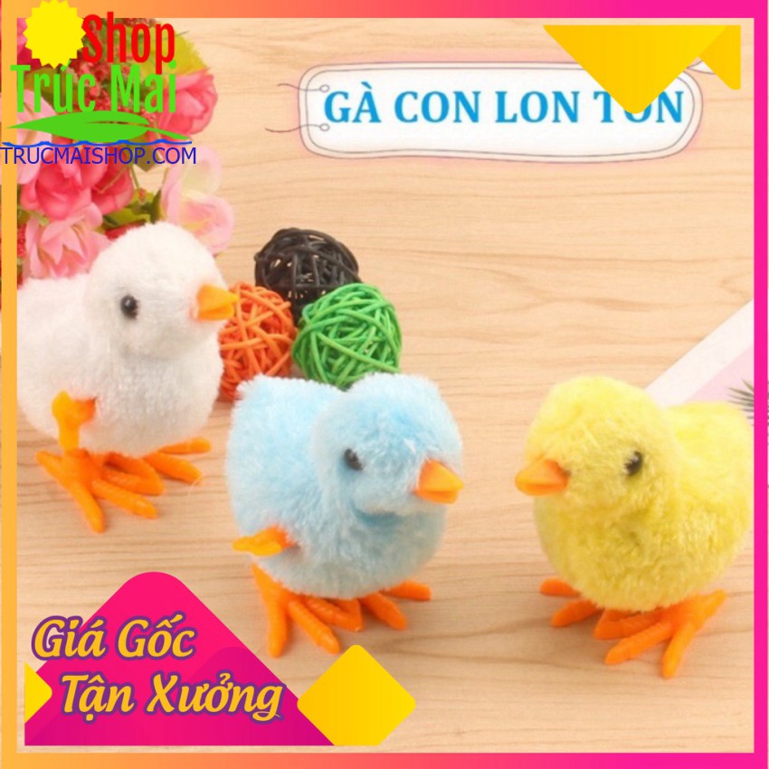 Đồ chơi gà con chạy lon ton bằng dây cót không sử dụng pin an toàn cho bé ✅Hàng Loại giá tận xưởng