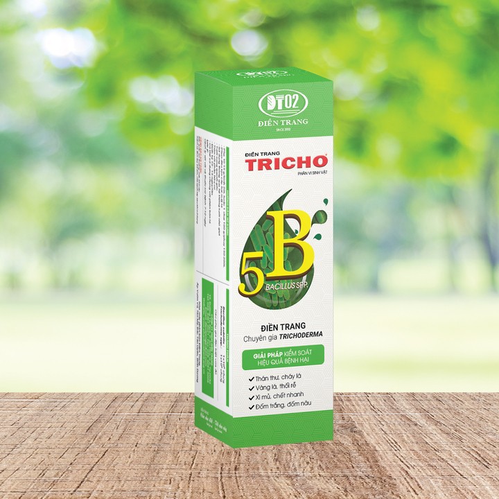 Nấm Trichoderma phòng ngừa nấm bệnh TRICHO 5B chai 50g