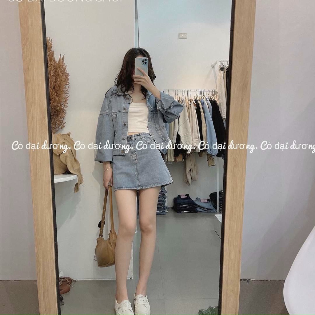 Sét Váy jean_ Size S M