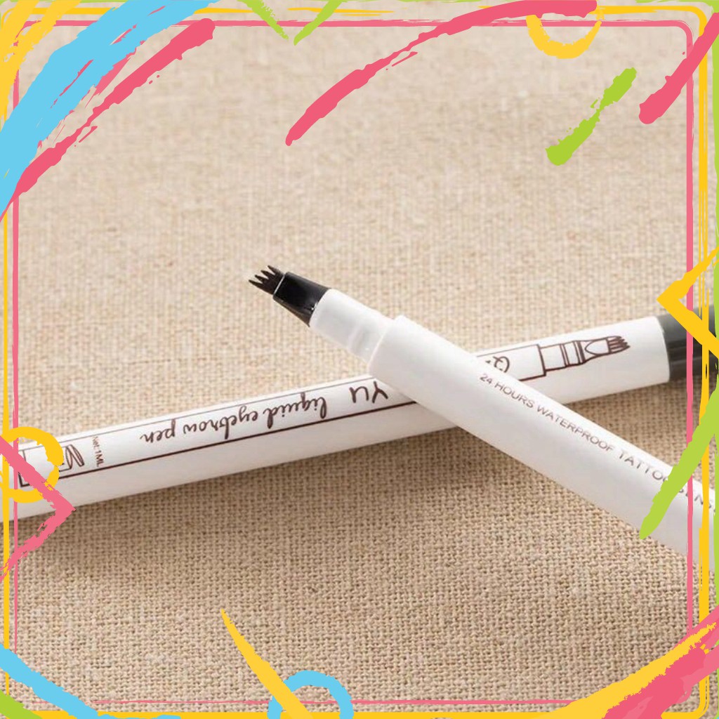 (Khuyễn Mãi) Chì kẻ mày 4 đầu ko thấm nước - 4980 [Xả Hàng]