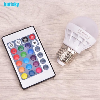 Bóng đèn led e27 3w rgb ac 85-265v thay đổi màu sắc
