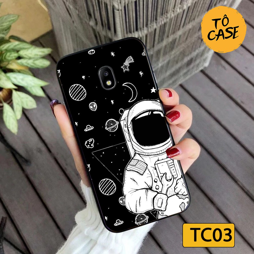 Ốp lưng điện thoại Samsung J2 Pro / J3 Pro / J5 Pro / J7 Pro / J7 Plus in hình phi hành gia vũ trụ cá tính hot nhất năm